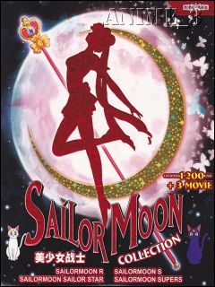 Sailor Moon Collection TV 1 200 End 3 Movies Complete Series