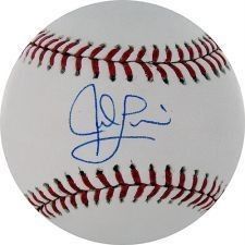 Jed Lowrie Boston Red Sox Signed Baseball MLB Authentic