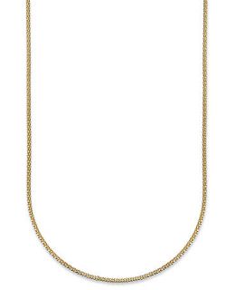 Giani Bernini 24k Gold Over Sterling Silver Necklace, Popcorn Chain