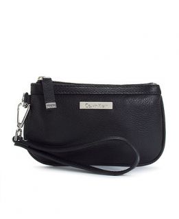 Calvin Klein Handbag, Solid Wristlet   Handbags & Accessories