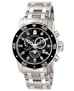 Invicta Watch, Mens Pro Diver Stainless Steel Bracelet 49mm 6086
