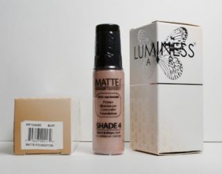 Luminess Matte Foundation Air Airbrush Make Up Cosmetics Shade 4 55 Oz