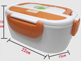 Portable Fashion Electric Heating Lunch Box Rice Dinner Bucket with
