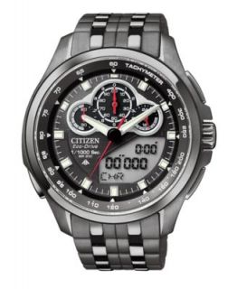 Citizen Watch, Mens Chronograph Promaster SST Gray Ion Plated