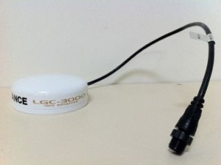 Lowrance LGC 3000 GPS Receiver Antenna Black Connector