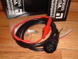 This sale is for a NEW Lowrance Power Cable fits the X 16 Paper Graph