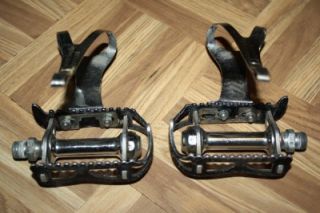 good working condition Vintage Lyotard Road Bike Pedals Made in France