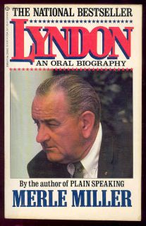 Lyndon Johnson LBJ Book Biography JFK President Texas