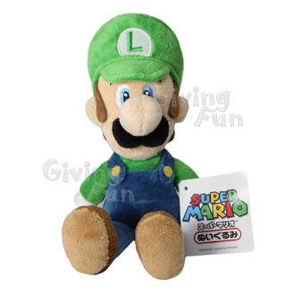 Genuine Nintendo Super Mario Bros 9 Luigi Plush Doll