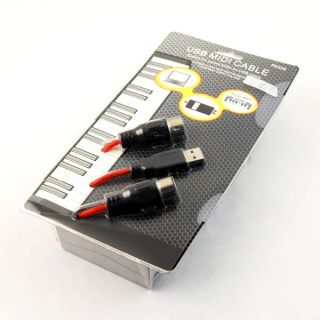 1x1 MIDI M Audio MIDISPORT USB Interface Computer 6 Cable Laptop