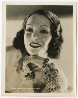1933 Pre Code Lupe Velez Pin Up Photograph Mexican Spitfire Portrait