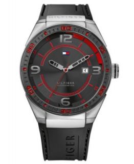 Tommy Hilfiger Watch, Mens Rubber Strap 1790485   All Watches