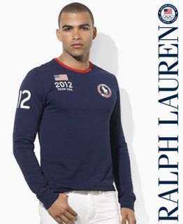 Polo Ralph Lauren Shirt, Team USA Olympic 2012 Ringer Shirt