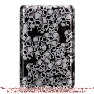 LUXMO  BN Nook Classic 1G 1st Edition Black Skulls Cover