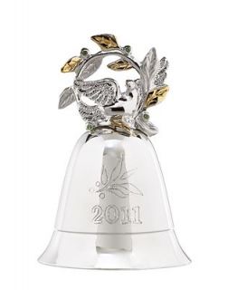 Lenox Christmas Ornament, 2011 Annual Silver Bell