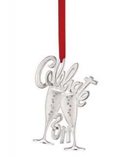 Lenox Christmas Ornament, 2011 Celebrate Flutes
