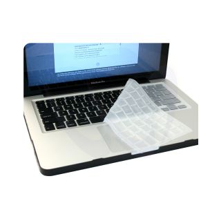 Clear Crystal MacBook Pro 13 Case Cover Keyboard Skin Screen Protector