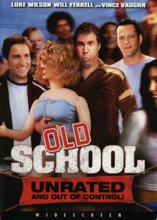 Old School Brand New Factory SEALED DVD with Will Ferrell Free Popcorn
