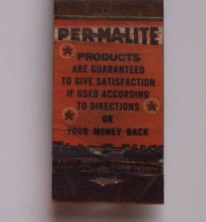 1930s Matchbook Budekes Paints Varnishes Baltimore MD