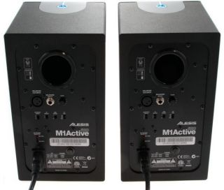 Alesis M1 Active 520 75 watt Active Monitor MA1520  2pk NEW Free