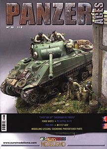 Panzer Aces Magazine 38 Armor Hobby Model Tanks Figures