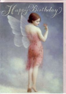 Fairy Birthday Cards by Stephen Mackey Set of 2 Cards Ethereal Wings