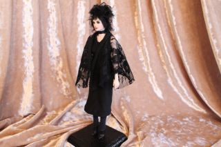 OOAK Fairy Tale Gothic Goth Lydia Doll Sculpture P Gibbons Fairies Art