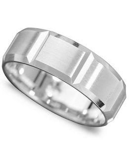 , Vertical Cut Band (Size 6 13)   Rings   Jewelry & Watches
