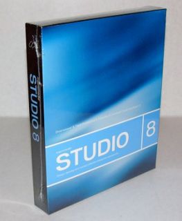Macromedia Studio 8 Mac and Windows MPN 38000105 New SEALED Retail Box