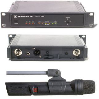 Sennheiser 1091 wireless microphone World’s First 4 Channel Fully