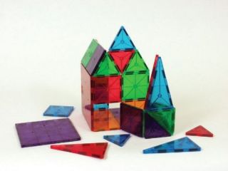 New Magna Tiles Clear Colors 32 Piece Set