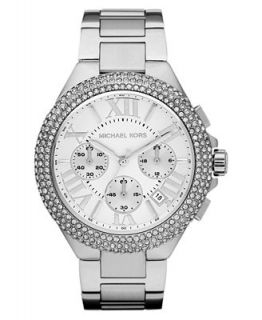 Michael Kors Watch, Womens Chronograph Camille Stainless Steel