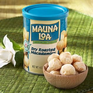 Dry Roasted Mauna LOA Macadamia Nuts 10 4 5 oz Cans