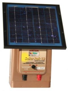 Parmak 12V Solar/Battery Operated Electric Fence Charger  30 Mile