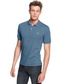Lacoste LVE Shirt, Core Slim Fit Pique Polo Shirt   Mens Polos   