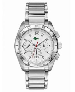 Lacoste Watch, Mens Chronograph Panama Stainless Steel Bracelet 46mm