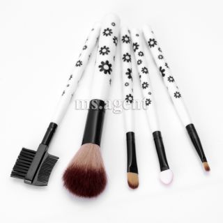 5pcs Makeup Brushes Eyeshadow Blush Eyebrow Lipstick Cosmetic Tools