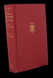 Letters Private Papers William Makepeace Thackeray Book