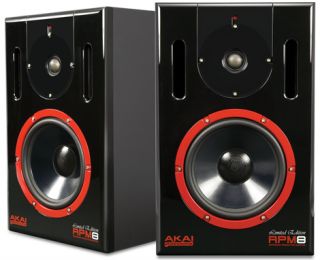 Akai RPM8 8 Studio Amplified Powered PA Speaker New
