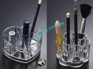 New Clear Acrylic Cosmetic Organizer Makeup Case Holder 35