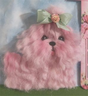 Momz Grooming Shop with Pink Maltese and Title for Premade Pages or
