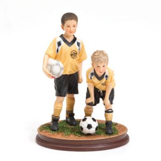 Mama Says Figurine Goals Make Winners Soccer
