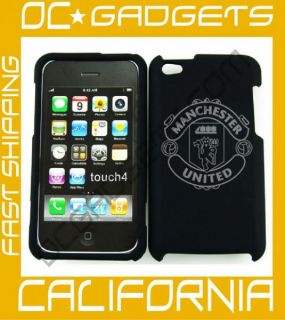 Manchester United MLS Black Cover Case iPod Touch 4 TH