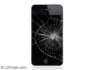 Apple iPhone 4 4S Broken Digitizer Touch Screen Glass Repair