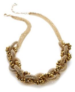 Alfani Jewelry Set, Hematite Tone Braided Necklace, Bracelet, and