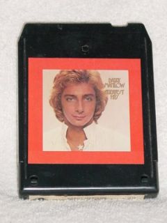 Barry Manilow Greatest Hits Vintage 8 Track Tape Stereo Music