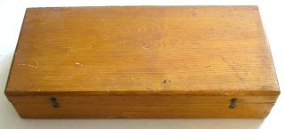 Miniature Parlor Croquet Set French Wood Original Box