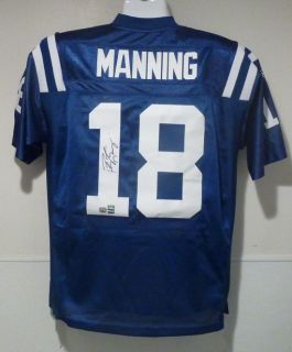 Peyton Manning Autographed Signed Indianapolis Colts Reebok Size 50