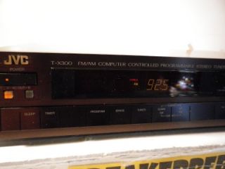 Excellent JVC T X300 Tuner with Manuel