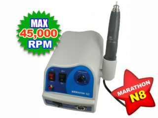 Marathon Dental Lab Electric Handpiece N8 45000rpm Dental Lab Drill